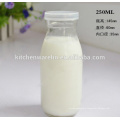 Haonai Eco-Friendly,FDA,SGS food grade 250ml empty glass milk bottles